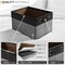 Fabric Storage Cubes 15 Inch- Big Sturdy Collapsible Canvas Storage Bins with Dual Handles